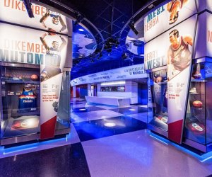 Image of Basketball Hall of Fame in Springfield, Massachusetts.