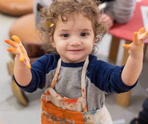 Kids can express their inner artist (and dancer, and musician) with the best preschool and toddler classes in Boston. Photo courtesy of Minni
