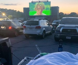 Head to Plymouth for a drive-in movie night with the family!  Photo courtesy of Moonrise Cinema