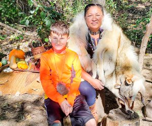 This November, Connecticut kids can celebrate Native Americans and their wonderful culture at the Nowashe Village. Photo courtesy of the village
