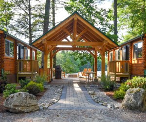 Photo of cabins at Pine Acres Family Camping Resort