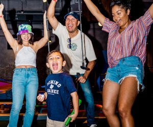 Heat waves, flurries, or rainy days aren't a problem with the top spots for indoor mini golf in Boston! Photo courtesy of Puttshack