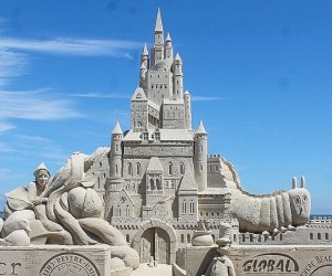 Witness some short-lived masterpieces at Revere's Sand Sculpting Festival this July!  Photo courtesy of Revere Beach