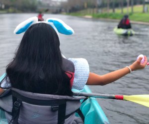 Try Kayak Egg Hunt for a different take on the favorite Easter activity. Photo courtesy of  Riva Row Boat House