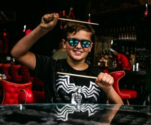 Make dining out with kids more fun at one of Houston's themed restaurants. Photo courtesy of Rock N Roll Sushi