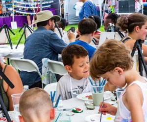 Free things to do this summer include fun, creative activities! Photo courtesy of the Rose Arts Festival 