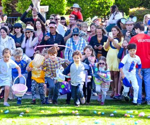 Sprint for those eggs! Photo courtesy of Sausalito Parks and Recreation