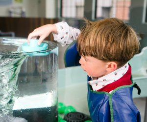 There are lots of interactive exhibits at the Providence Children's Museum. Photo courtesy of the museum