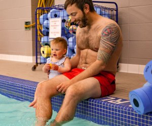 Daddy and me swim classes