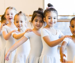 Take a look at one of these popular toddler dance classes in Houston. Photo courtesy of the Houston Ballet  preschool program.