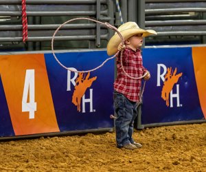 The Houston Livestock and Rodeo Show rides into town at month's end. Photo courtesy of the Houston Livestock and Rodeo Show