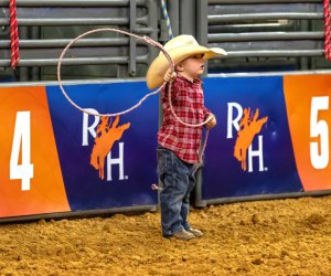 Stay at one of these nearby hotels for the easiest Houston Rodeo experience. Photo courtesy of the Houston Livestock Show & Rodeo