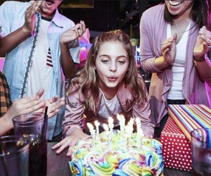 Birthday party places near Houston include arcades, escape rooms, climbing gyms, and more. Photo courtesy of The Main Event