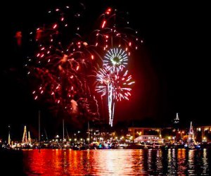 Fireworks with an ocean view. Photo courtesy of the Marina Del Ray Tourism Board