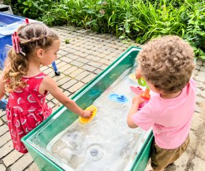 These classes for preschoolers and toddlers will get them exploring their environment! Photo courtesy of the Niantic Children's Museum 