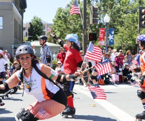 Glide into Redwood's popular 4th of July celebration. Photo courtesy of the Redwood City Annual Independence Day Parade 
