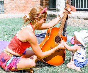 Babies and toddlers love music classes. Photo courtesy of Tiny Tunes Studio 