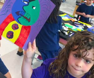 Budding artists will love learning how to paint this summer. Photo courtesy of Young Picassos