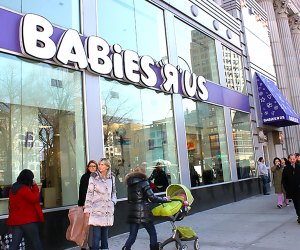 This New York City Babies 'R' Us is on the chopping block. Photo via Chain Store Age