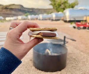 AutoCamp Zion: Enjoy scenic views and s'mores. 