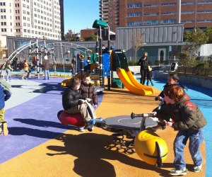 <i>Pier 25 ofers a great playground, skate park and more.</i>