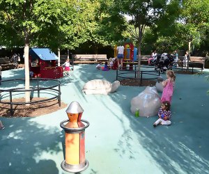 Pier 1 toddler playground in Brooklyn Bridge Park