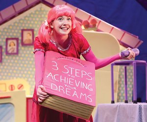 Pinkalicious comes to Kean University's Wilkins Theatre this weekend. Photo courtesy of the production