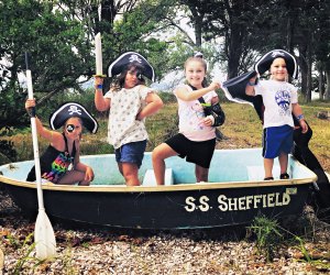 Weekend Fun: Pirates, Music, and Sunflowers Swashbuckle with pirates on Shefflied Island. Photo by Ally Noel
