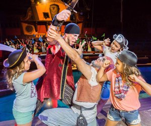 Orlando dinner shows, like Pirate's Dinner Adventure, satisfy kids' appetites and need for entertainment. Photo courtesy of show