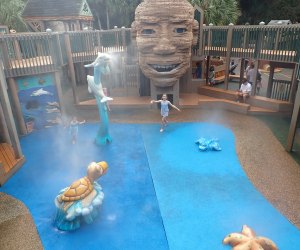 Sugar Sand Park Splash Pad in Boca Raton, Florida