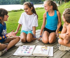 Kids enjoy a variety of bonding activities at Camp Canadensis. Photo courtesy of the camp 