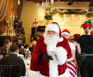 West Hartford's Pond House Cafe hosts brunch with Santa. Photo courtesy of the Cafe