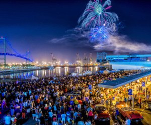 See fireworks over the harbor. Port of Los Angeles Cars & Stripes Forever, Facebook