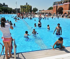 Greenpoint, Brooklyn with kids: McCarren Park Pool