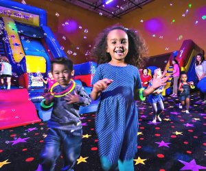 Pump It Up is an indoor play space in Northern New Jersey
