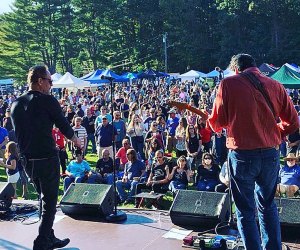 Enjoy live music and more entertainment during the day-long Pound Ridge Harvest Festival. Photo courtesy of the event