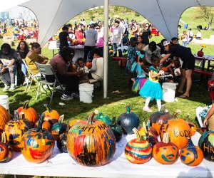 Pumpkin Point returns to Governors Island. Photo by Sara Marentette