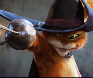 Puss in Boots has nine lives to find in the Shrek spin-off. Photo courtesy Universal Pictures
