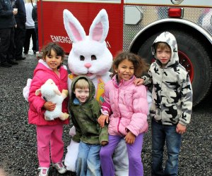 Meet the bunny himself at the Quakertown Easter Egg Hunt. Photo courtesy of Borough of Quakertown
