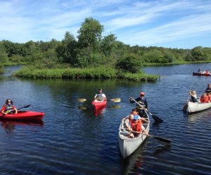 Canoing with the Quogue Wildlife Refuge