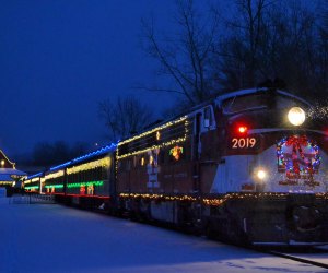 All aboard the Santa Express! Photo courtesy of Connecticut Office of Tourism