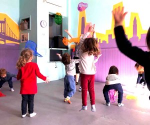Move, dance, and play at Raising Astoria's Creative Movement class for ages 2-4. 