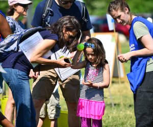 Put your navigation skills to test on Randall's Island at the annual treasure hunt. Photo courtesy of park organizers