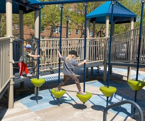NYC playgrounds: Climbing at Ravenswood Playground