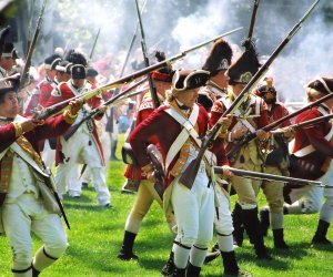 Lexington Battle Reenactment. Photo courtesy of Lexington Historical Society