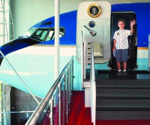 AIr Force One at the Reagan Library