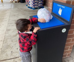 Tips for Living More Sustainably Every Day: Recycle plastic bags and switch to reusable