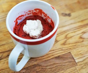 Easy Recipes for Kids: Red Velvet Mug Cake