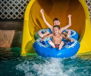 Best Indoor Water Parks in New England for Easy Family Getaways Photo courtesy of Kahuna Laguna Lodge, Red Jackets Resorts