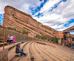 Hike around Red Rocks outdoor theater in Denver or catch a show! Photo by J Dimas/CC BY 2.0